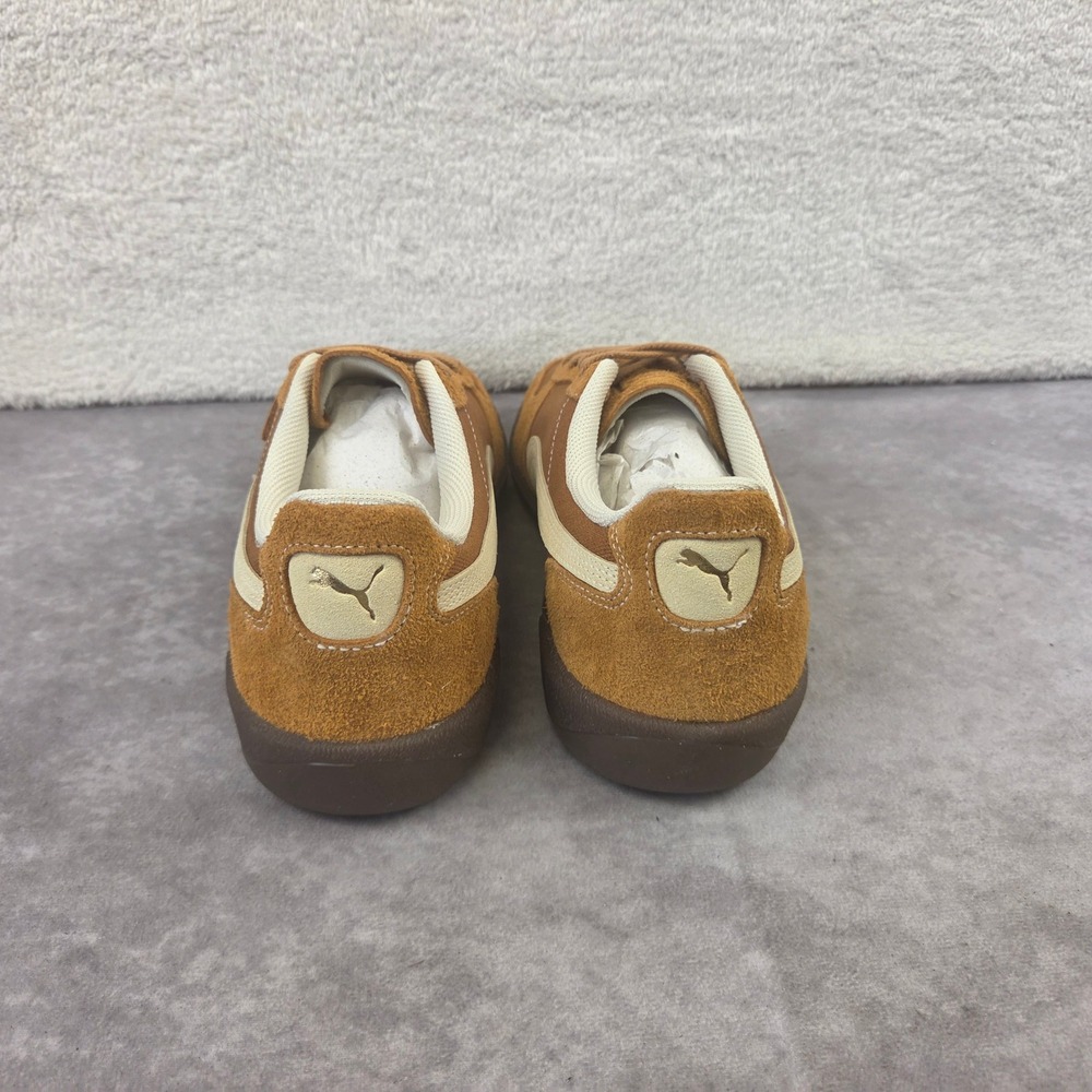 Puma Palermo Vintage Sneakers Caramel Latte Creamy 396841 02 Womens 11 NEW - Picture 6 of 7